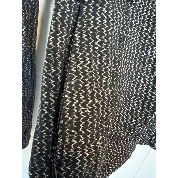 Athleta Heartbeat Hope Herringbone Form Athletic Full Zip Jacket Women’s Small - Picture 3 of 10